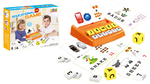 盒裝玩具英文單詞記憶卡片 T0144