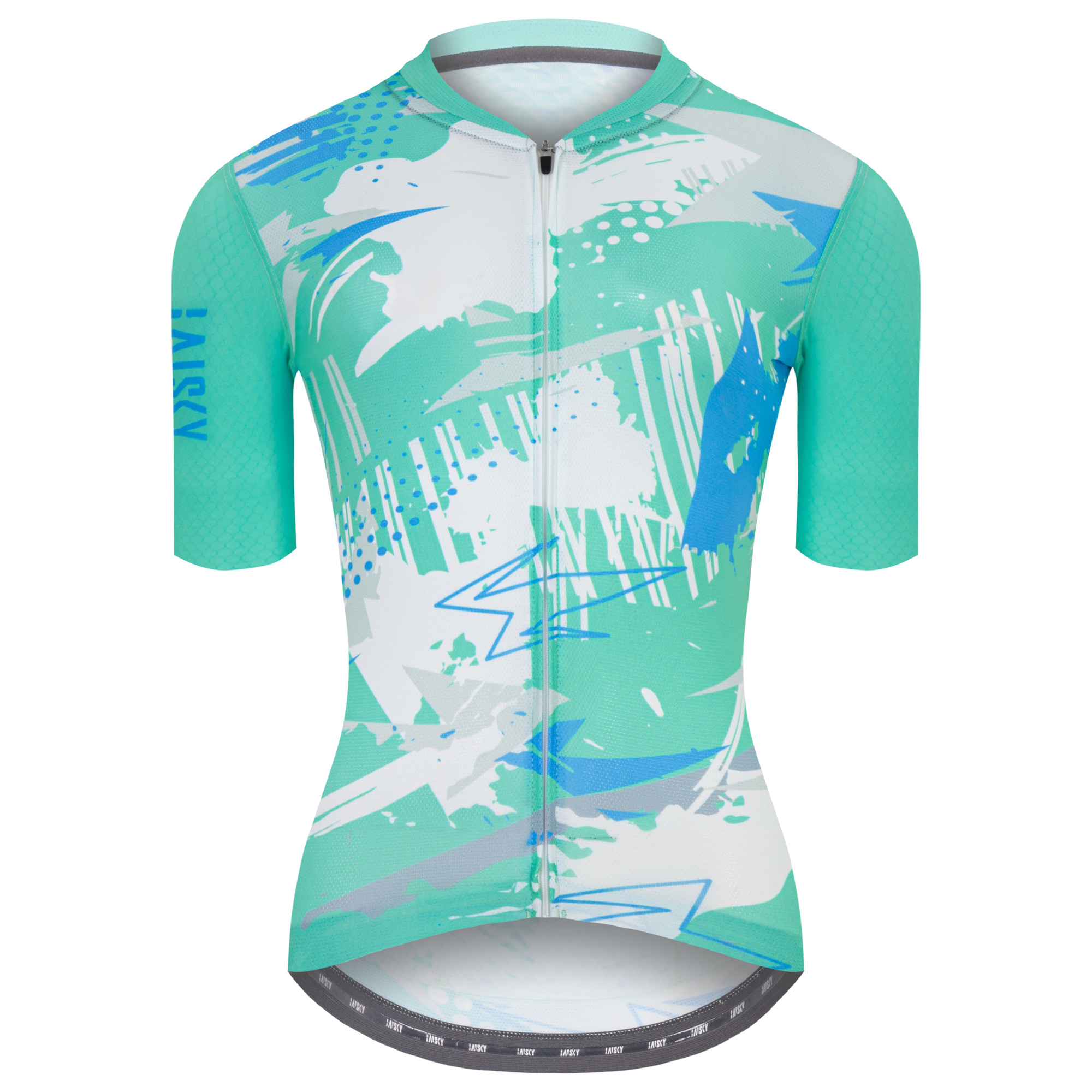 女款空力短車衣 塗裝 螢光綠