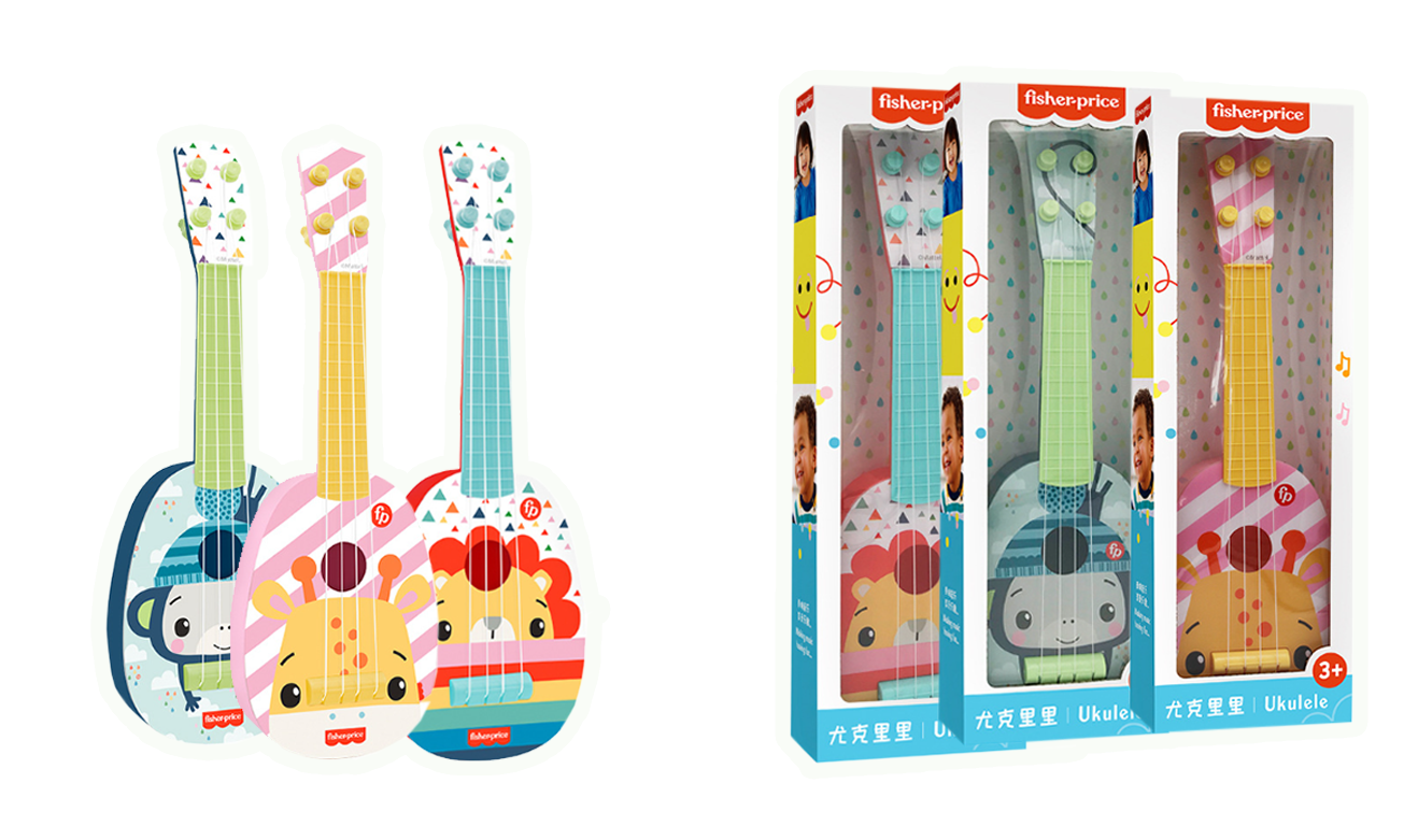 盒裝玩具尤克裏裏玩具吉他 GMFP032