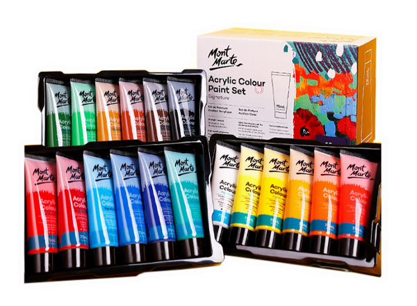 蒙瑪特丙烯顏料75ml MSCH75