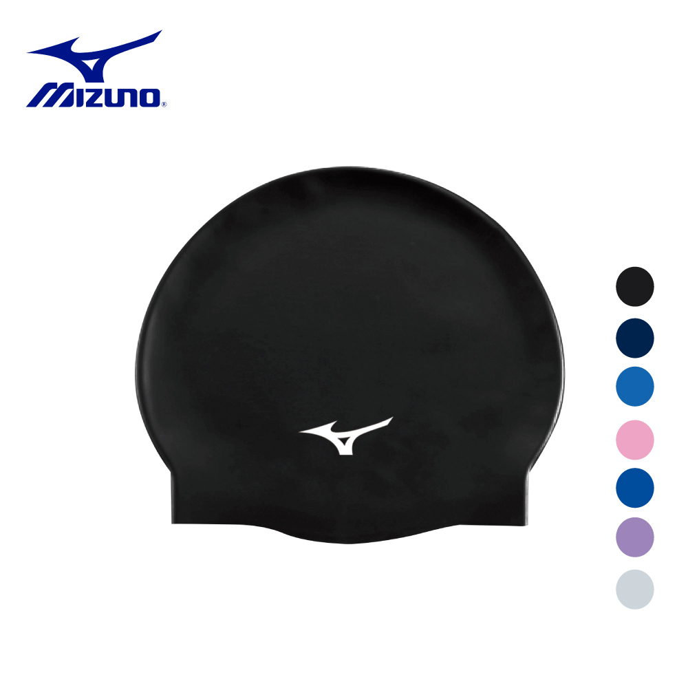 MIZUNO N2MW0553 矽膠泳帽-多色
