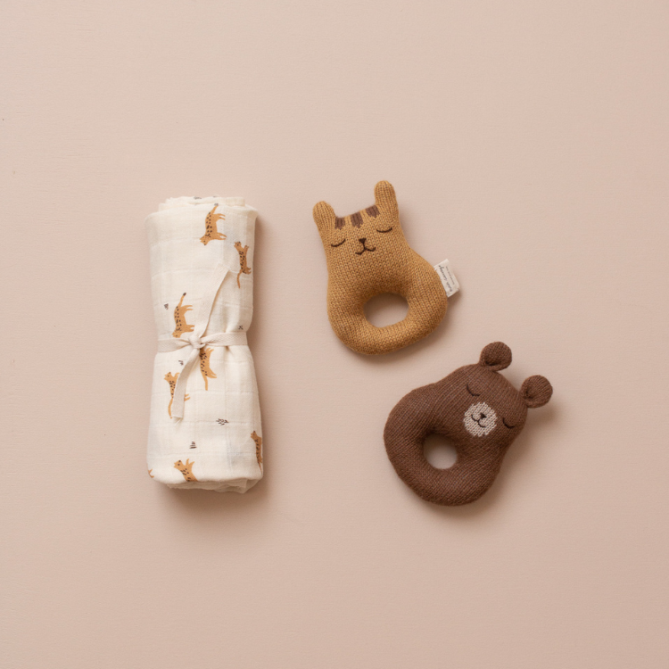 Main Sauvage 小小熊手搖鈴