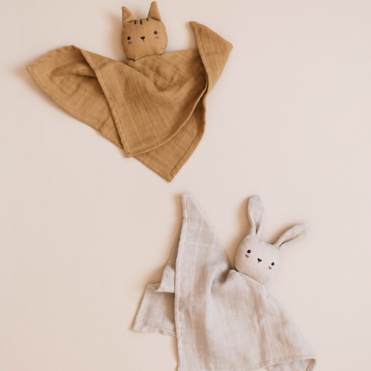 Main Sauvage 小兔子安撫巾