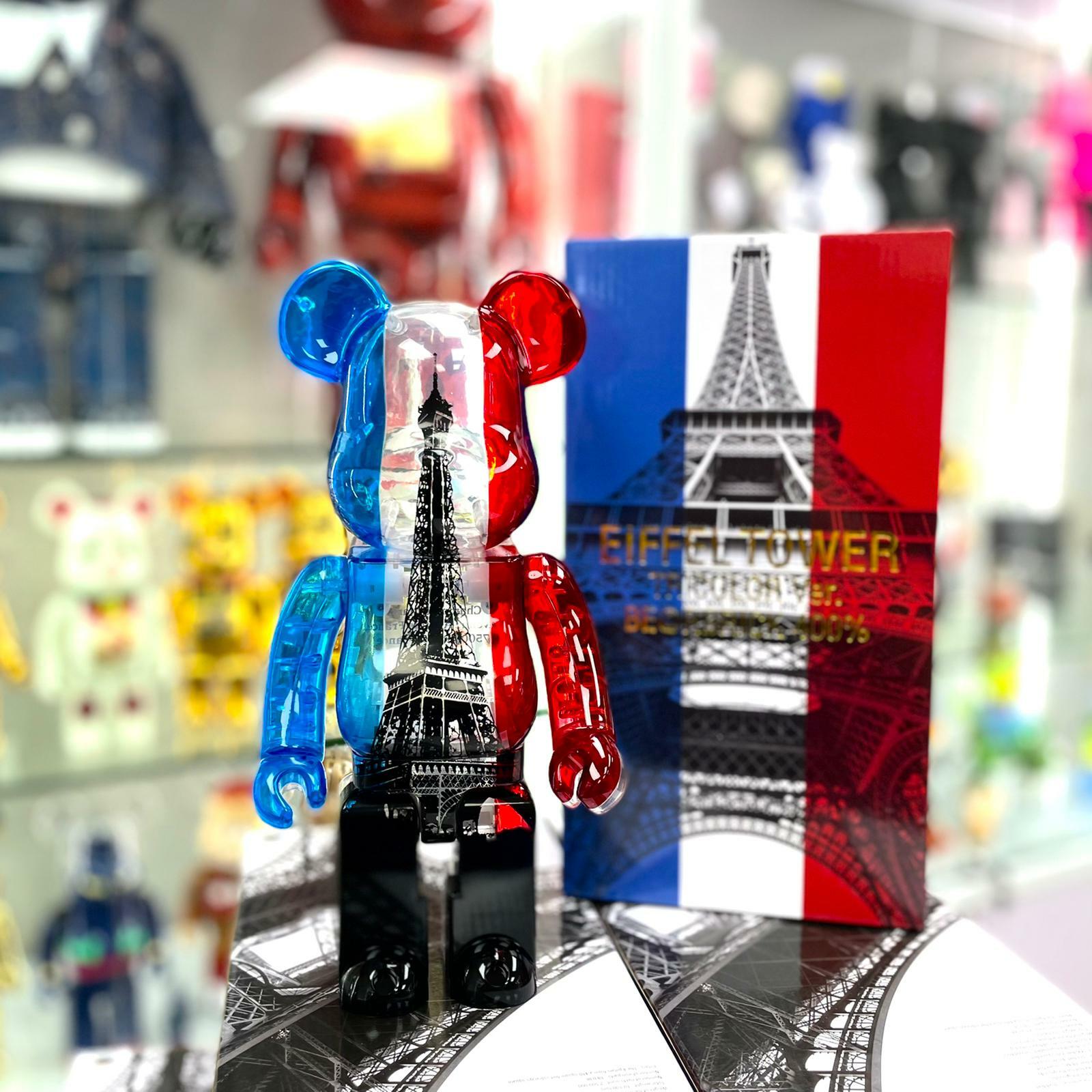 400% Be@rbrick EIFFEL TOWER Tricolor Ver