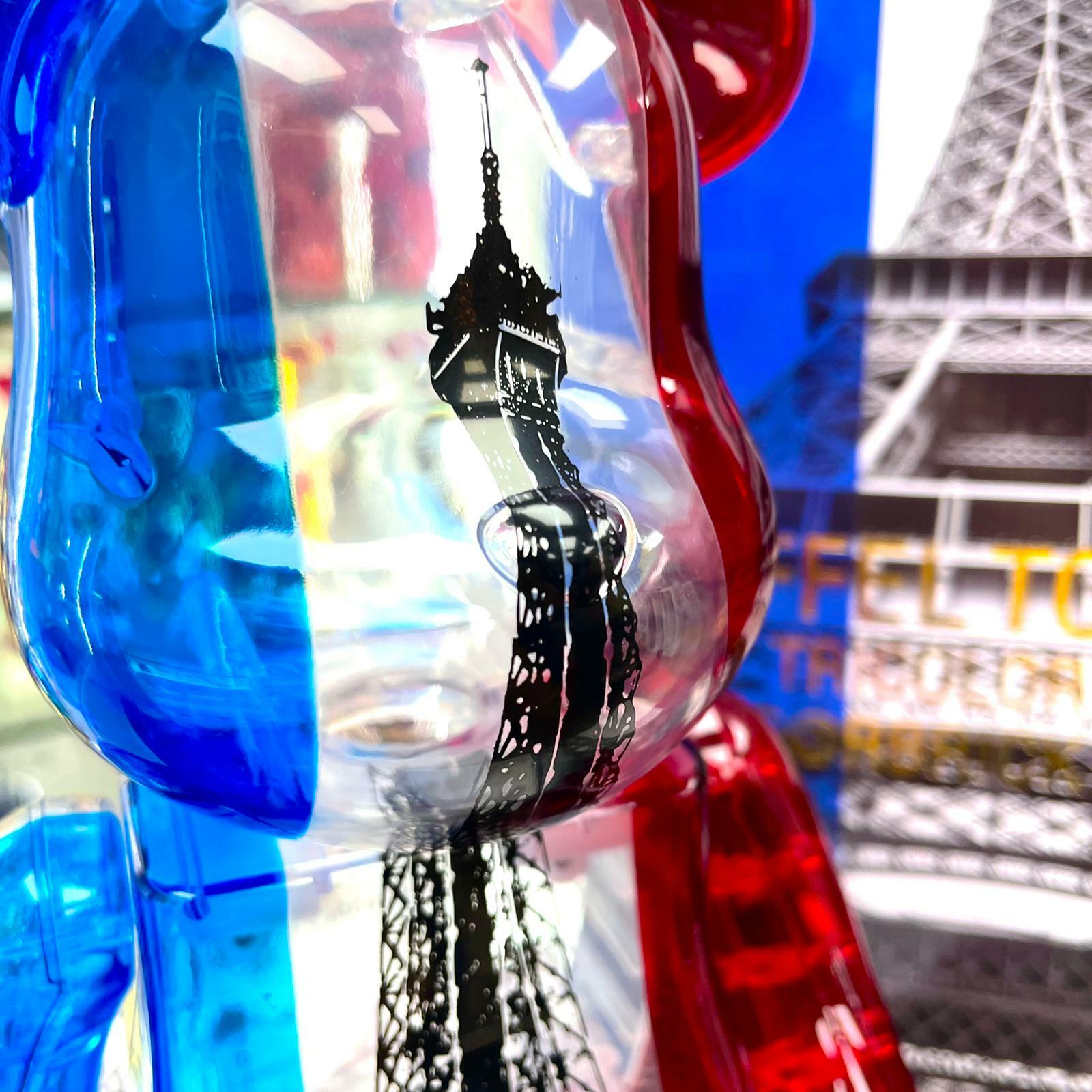 400% Be@rbrick EIFFEL TOWER Tricolor Ver