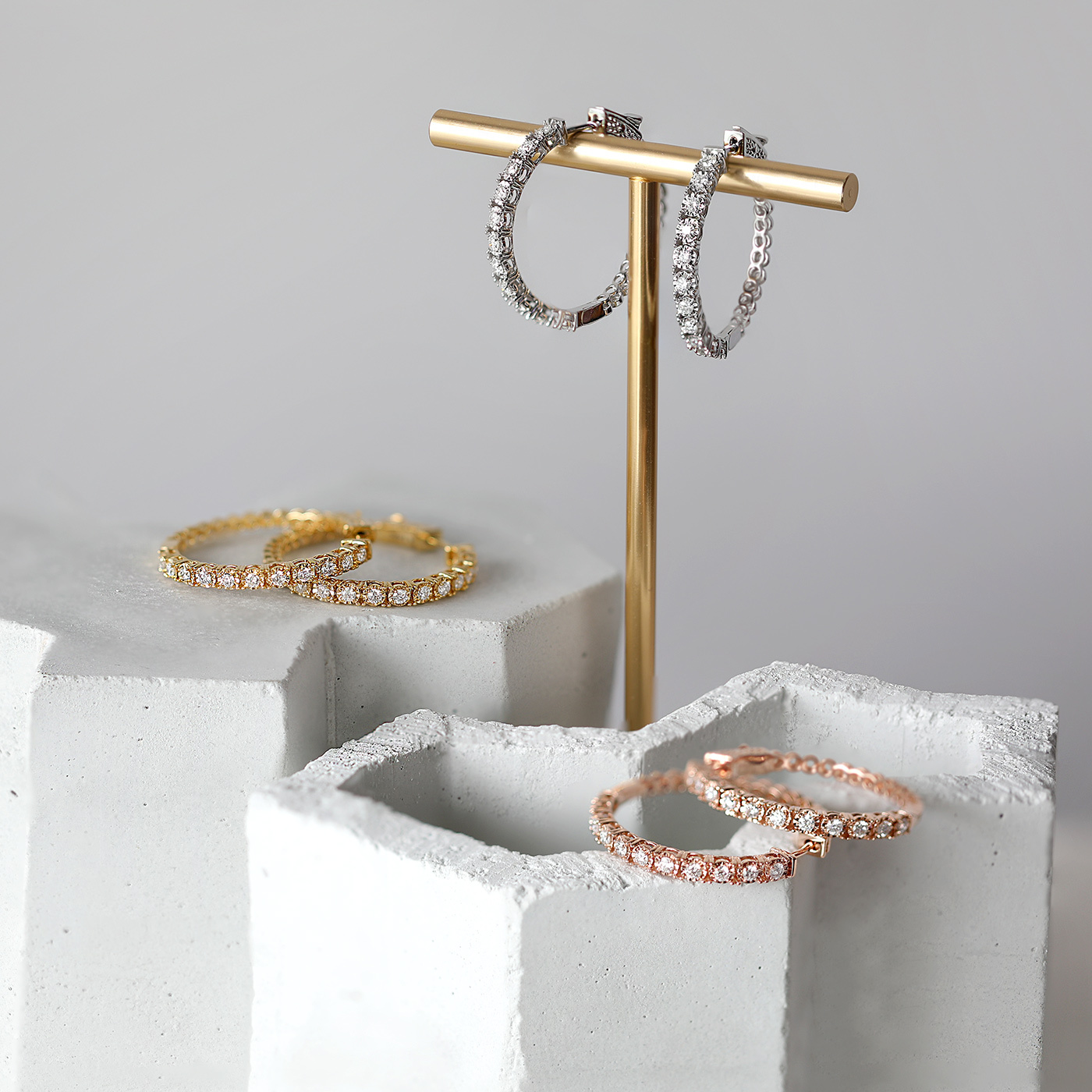 璀璨耳畔 — 66分鑽石耳環