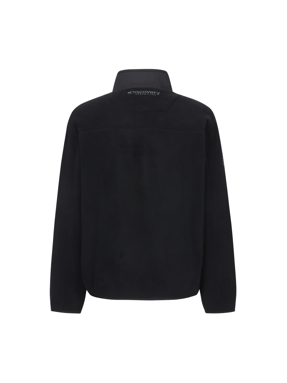 Discovery Polartec 高領夾克 外套 黑色 男