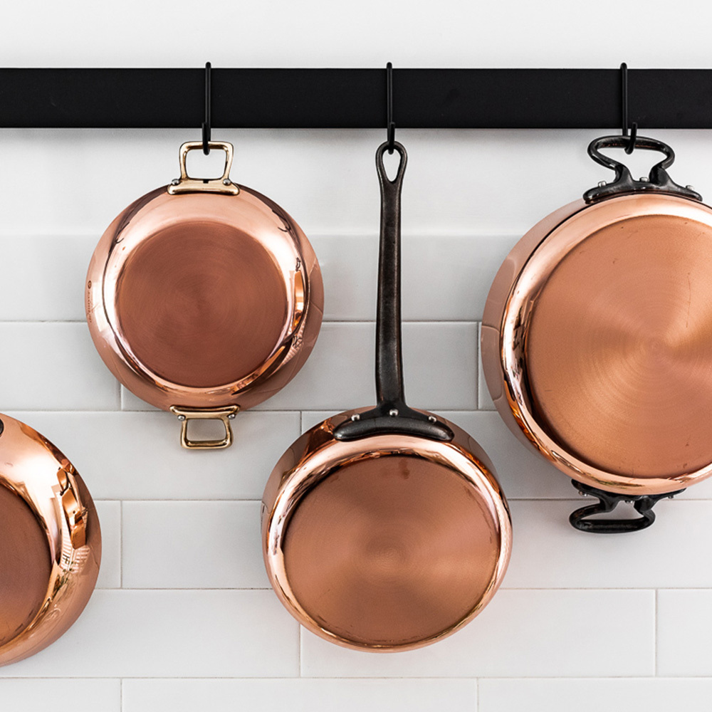 Inocuivre 系列 l 鑄鐵柄平底主廚銅鍋