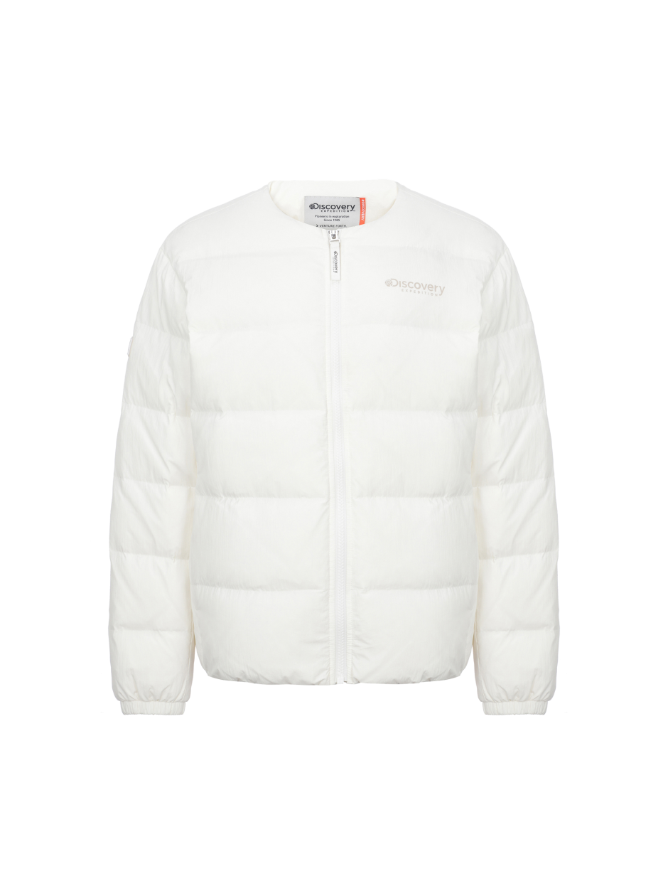 Discovery Pictor U 鵝絨 風衣 外套 白色 男女款