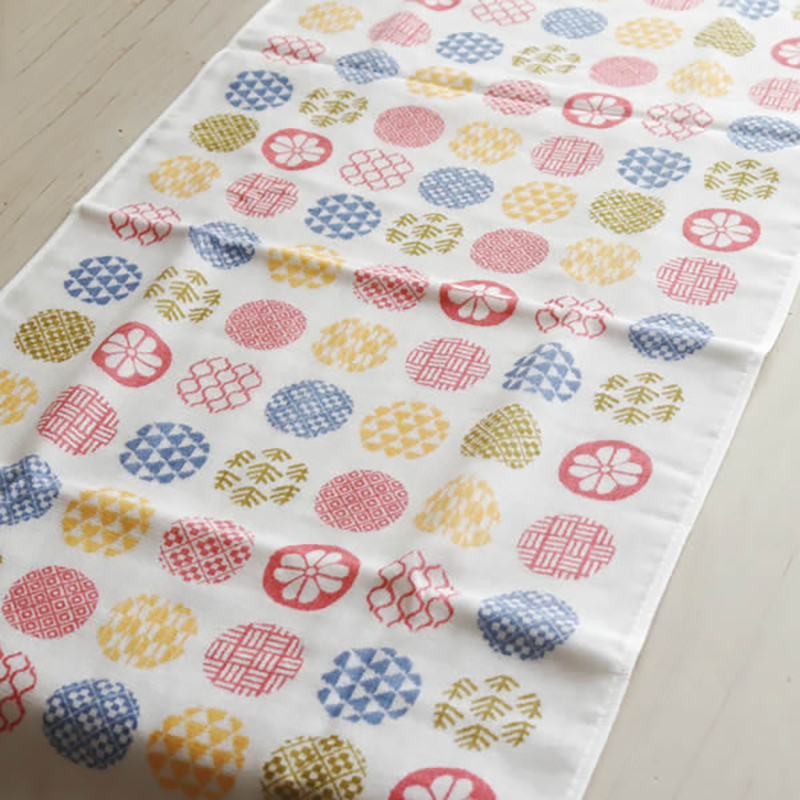 calmland chiyogami Face Towel Kogin Zashi