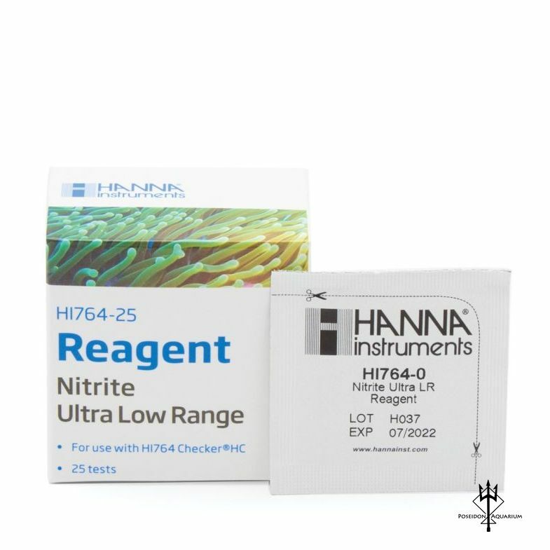 HANNA 蛋蛋機 HI764-25 超低濃度亞硝酸鹽 測試劑補充包 25入 (0-200ppb)