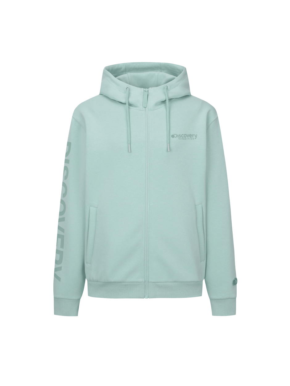 Discovery Logoblock 連帽 夾克 外套 綠色 男