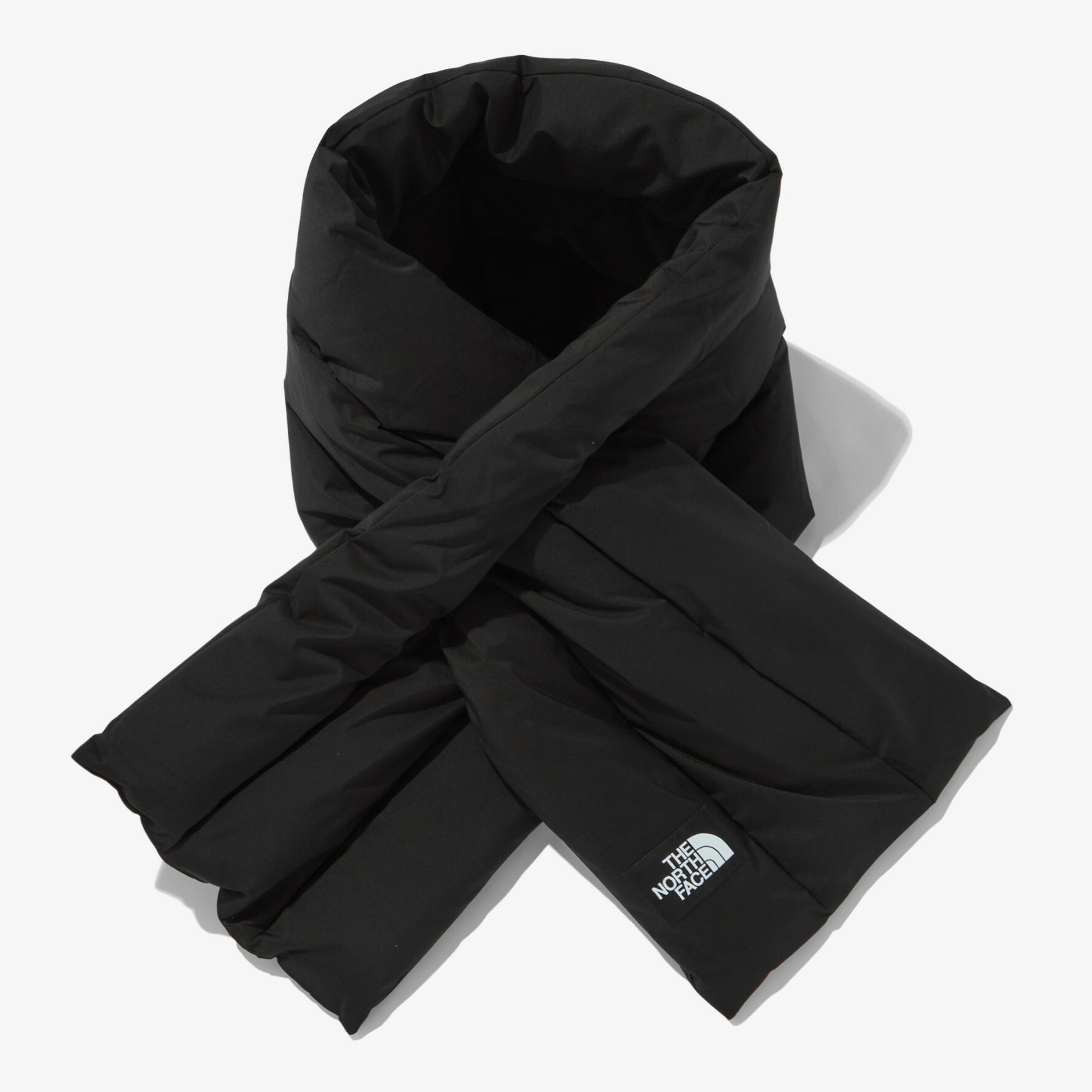 THE NORTH FACE ON-BALL WIDE MUFFLER 羽絨 圍脖 黑 NA5IN56A