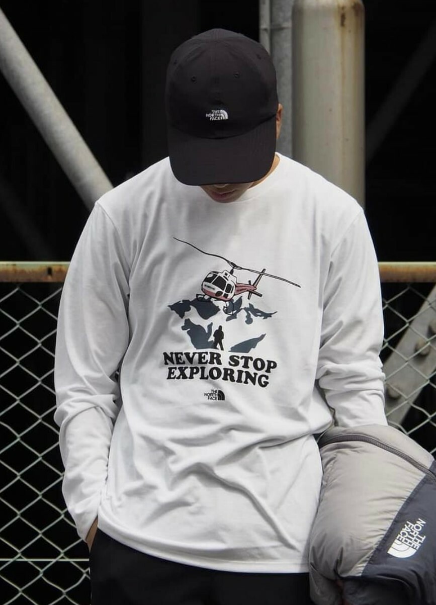 日本tnf world Backcountry 長袖Tee