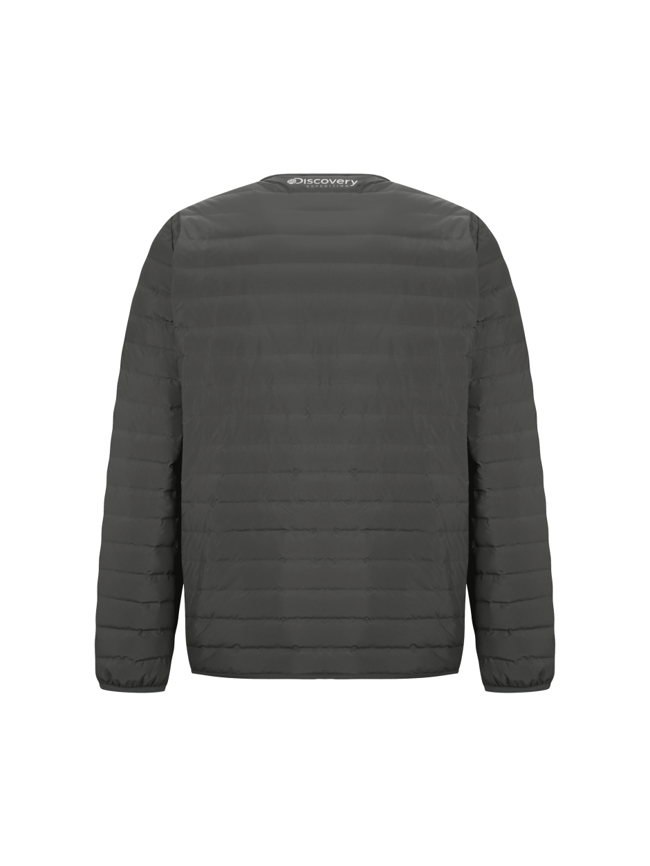 Discovery Pixieber G 圓領 羽絨 夾克 外套 鐵灰色 男
