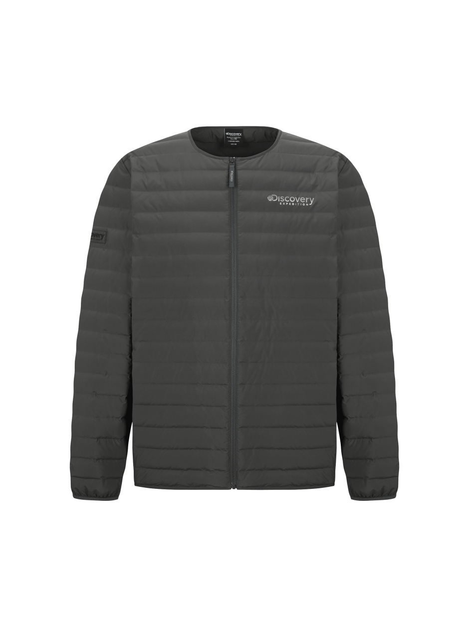 Discovery Pixieber G 圓領 羽絨 夾克 外套 鐵灰色 男