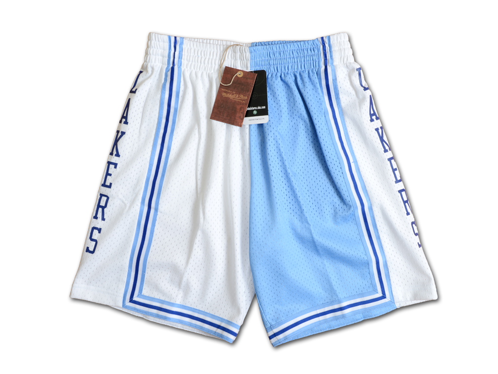 Mitchell & Ness 洛杉磯湖人隊 Split Swingman 球褲