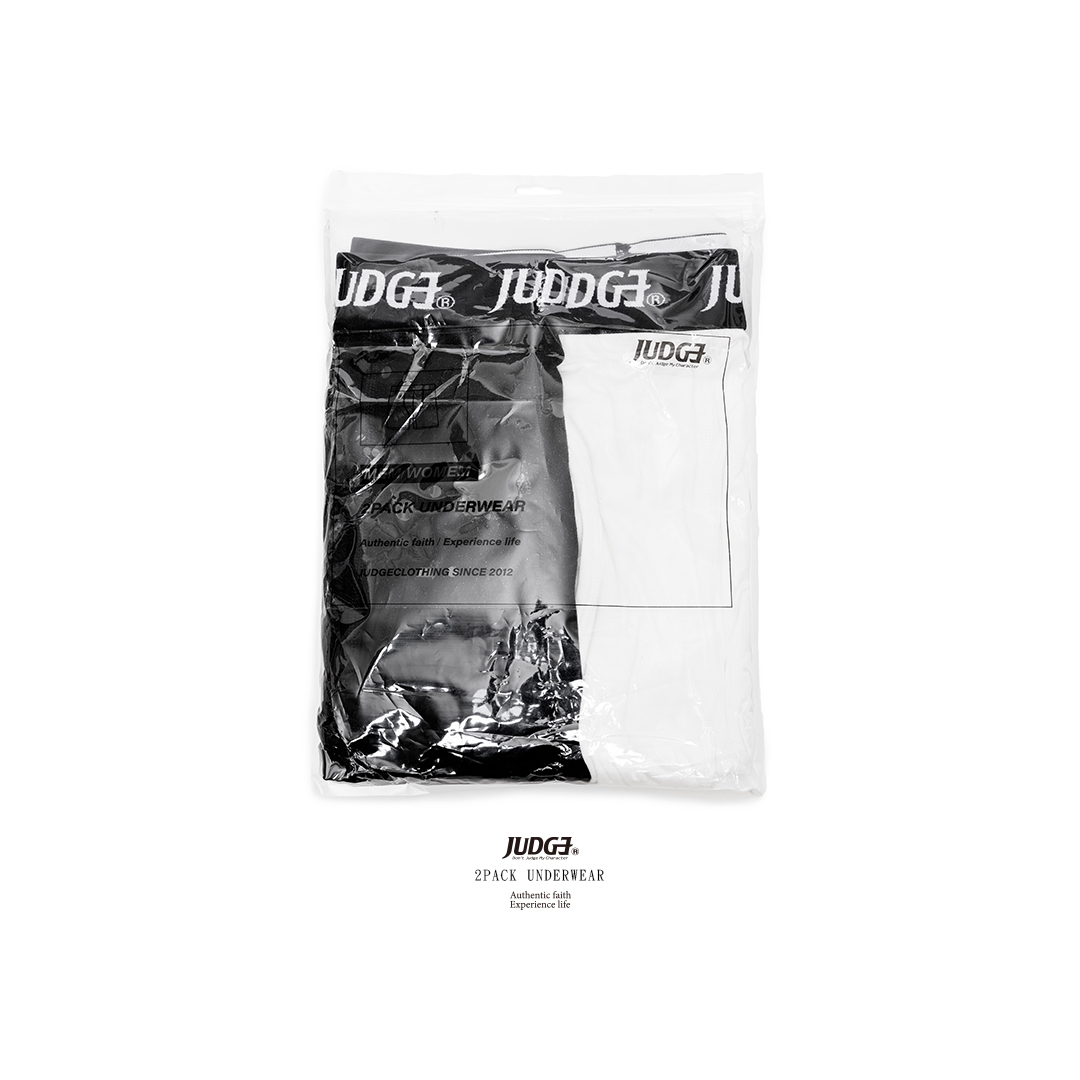 JUDGE 2PACK UNDERWEAR B/W