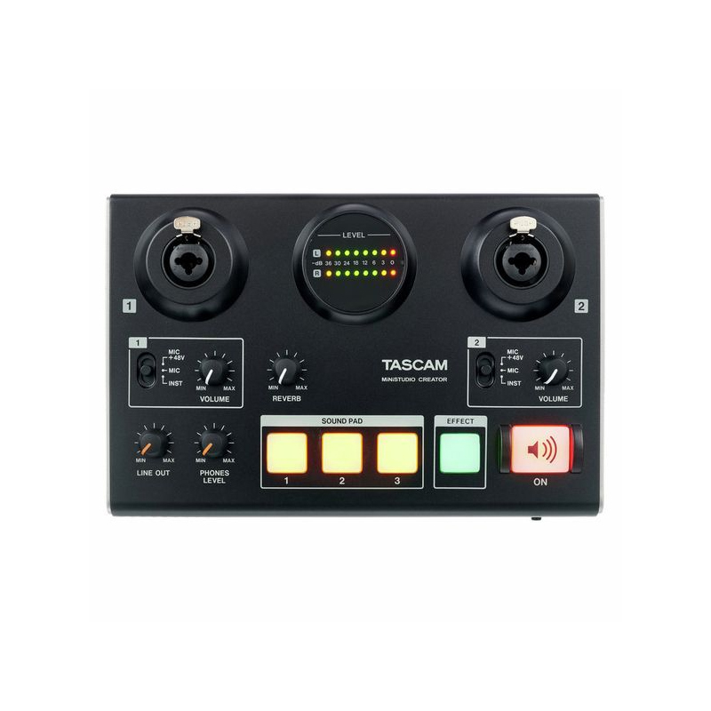 Tascam MiniSTUDIO US-42B 直播 錄音 兩用介面