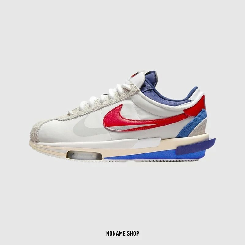 SACAI X NIKE CORTEZ 解構 阿甘 OG 聯名款 配色 白紅 (男/女款)