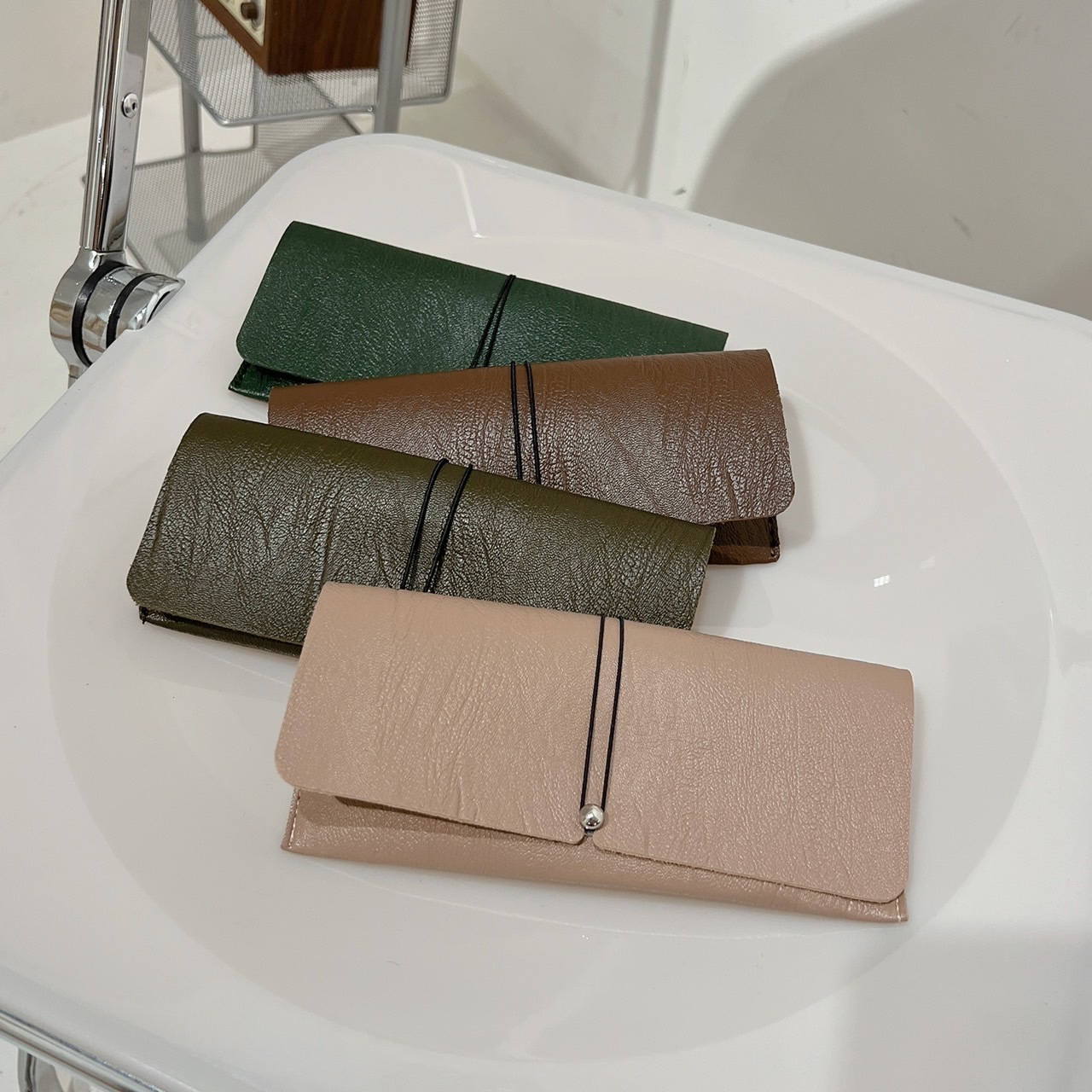 眼鏡收納皮套/五色現貨