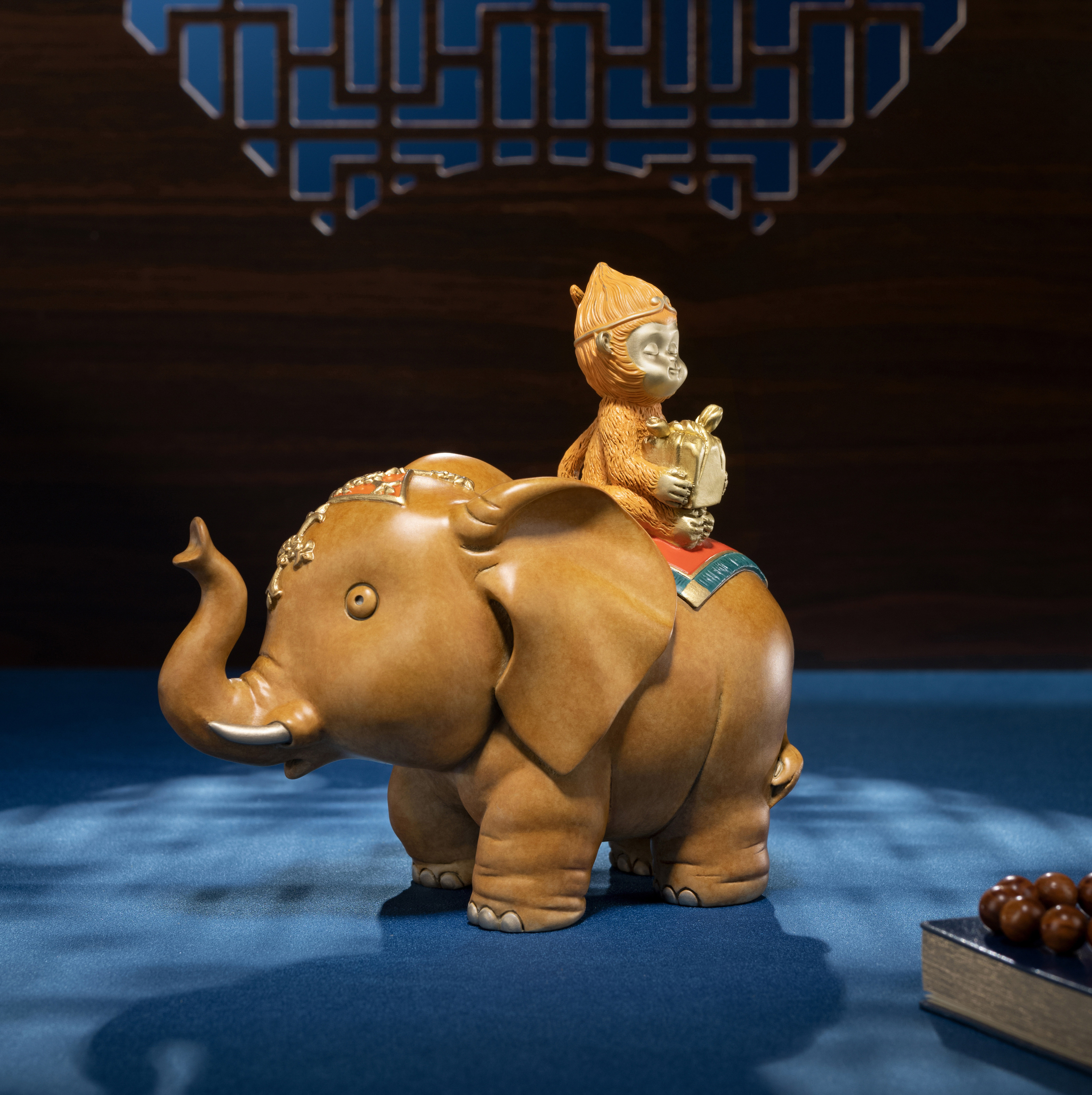 封侯拜相(猴子與大象)