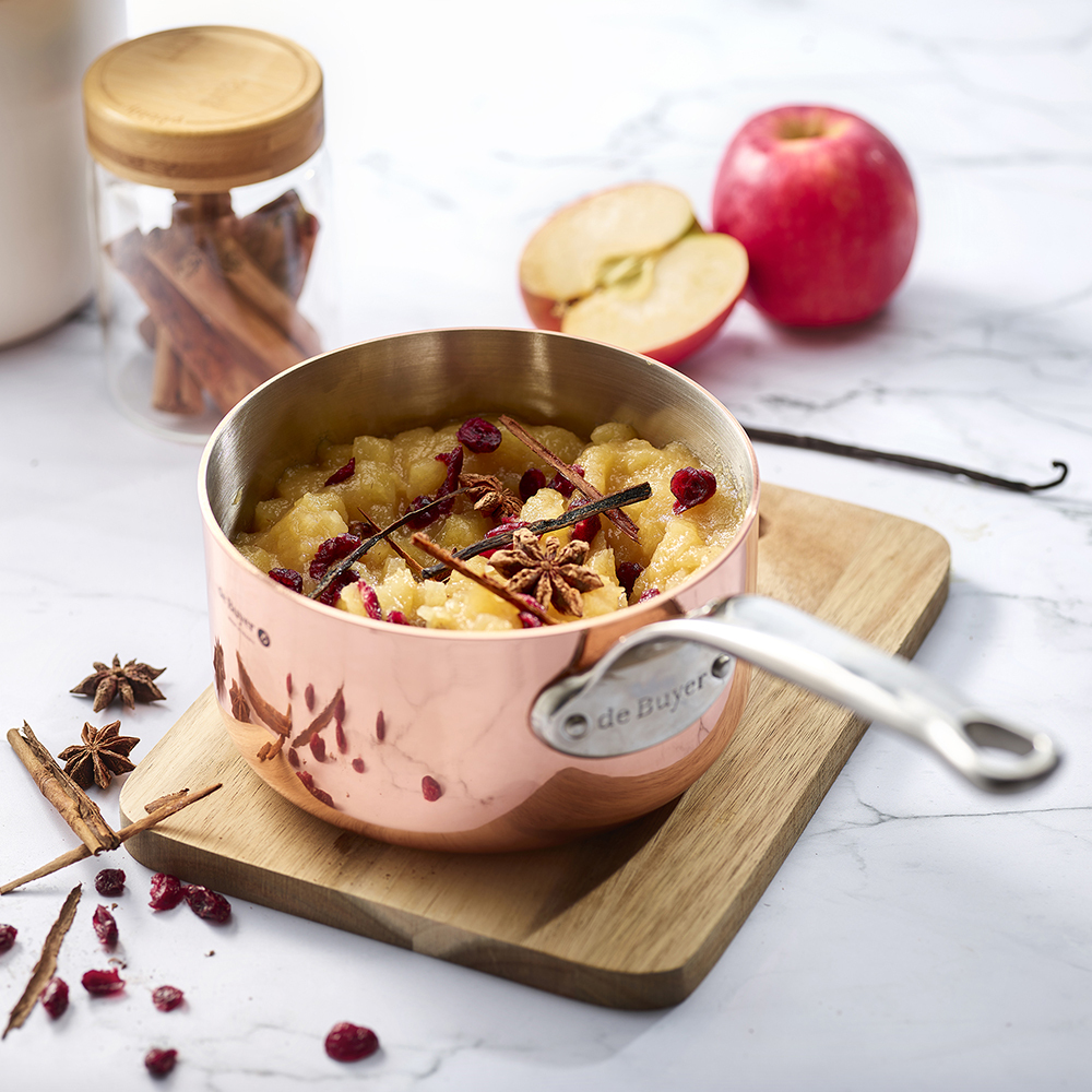 Prima Matera銅鍋系列 l 頂級契合不鏽鋼單柄醬料/調理鍋 (適用IH感應爐)