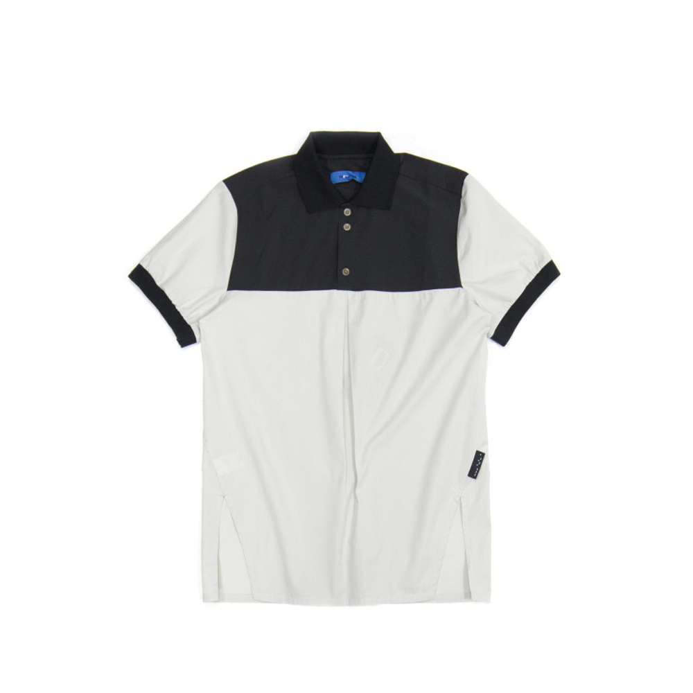 散熱休閒Polo上衣-灰