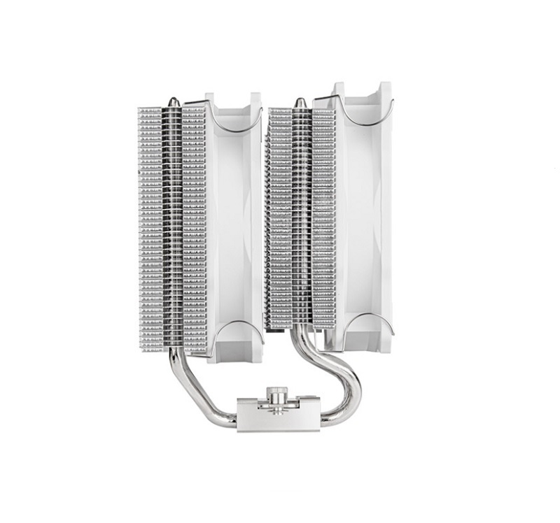 米特3C數位–SilverStone 銀欣 Hydrogon D120 ARGB 白色(雙塔雙ARGB風扇六導管CPU散熱器)/SST-HYD120W-ARGB