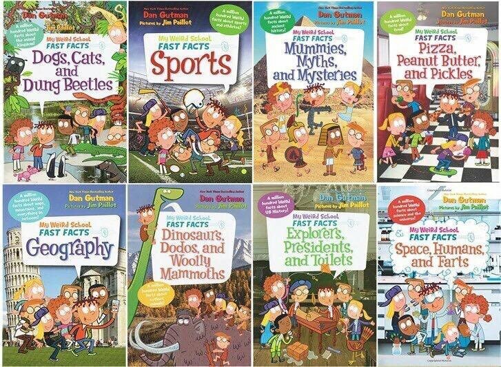 My Weird School Fast Facts 8 books by Harper Collins
