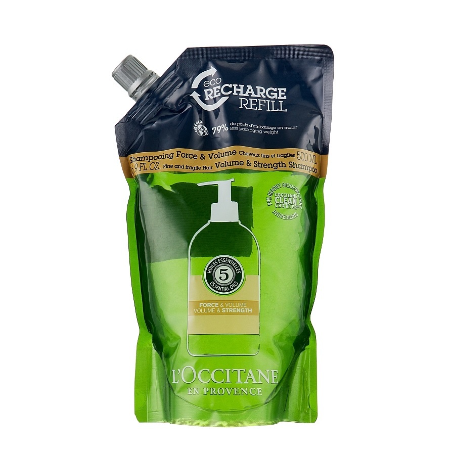 L'occitane 草本療法強韌護理洗髮水 500ml/Refill 500ml