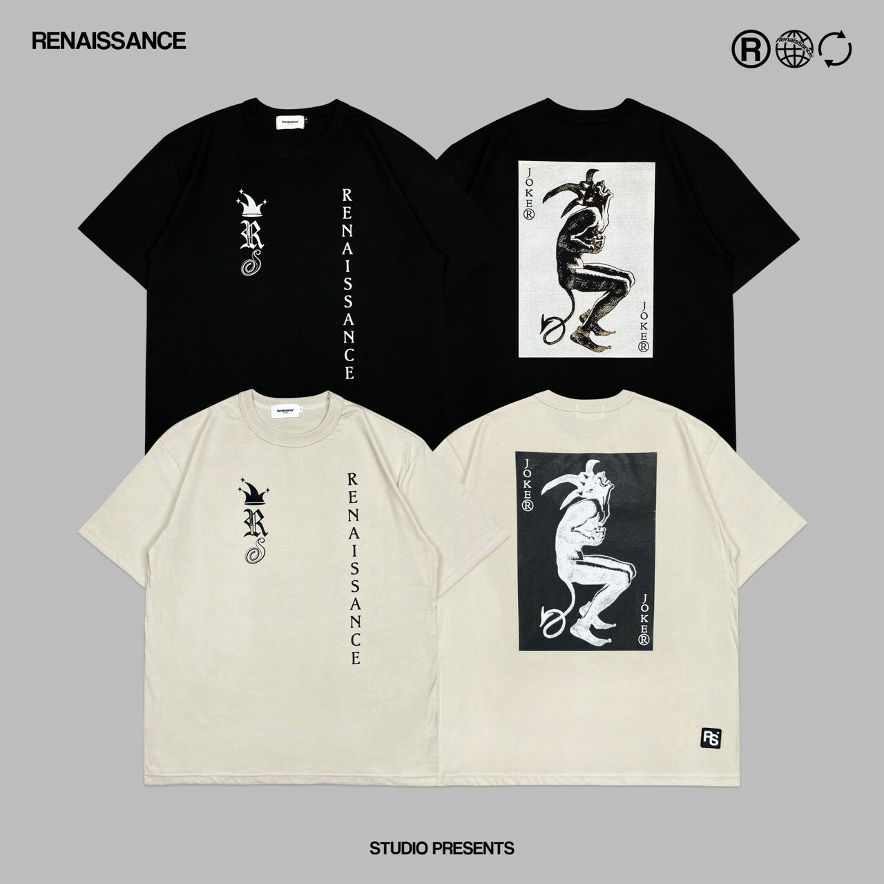 RENAISSANCE 鬼牌JOKER 短袖 T “  DARK JOKER TEE “