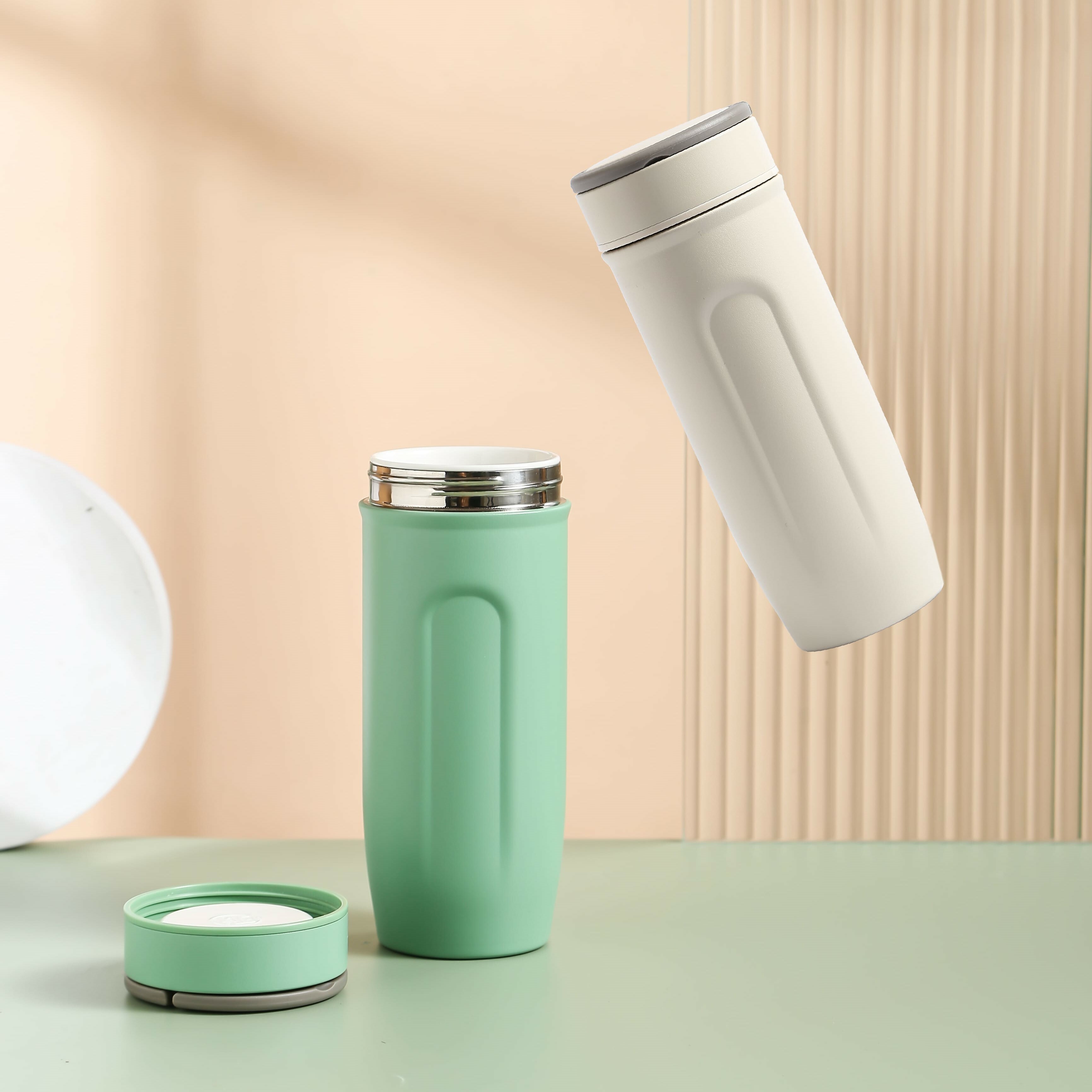 動飲杯 520ml / 瓷芯杯蓋款