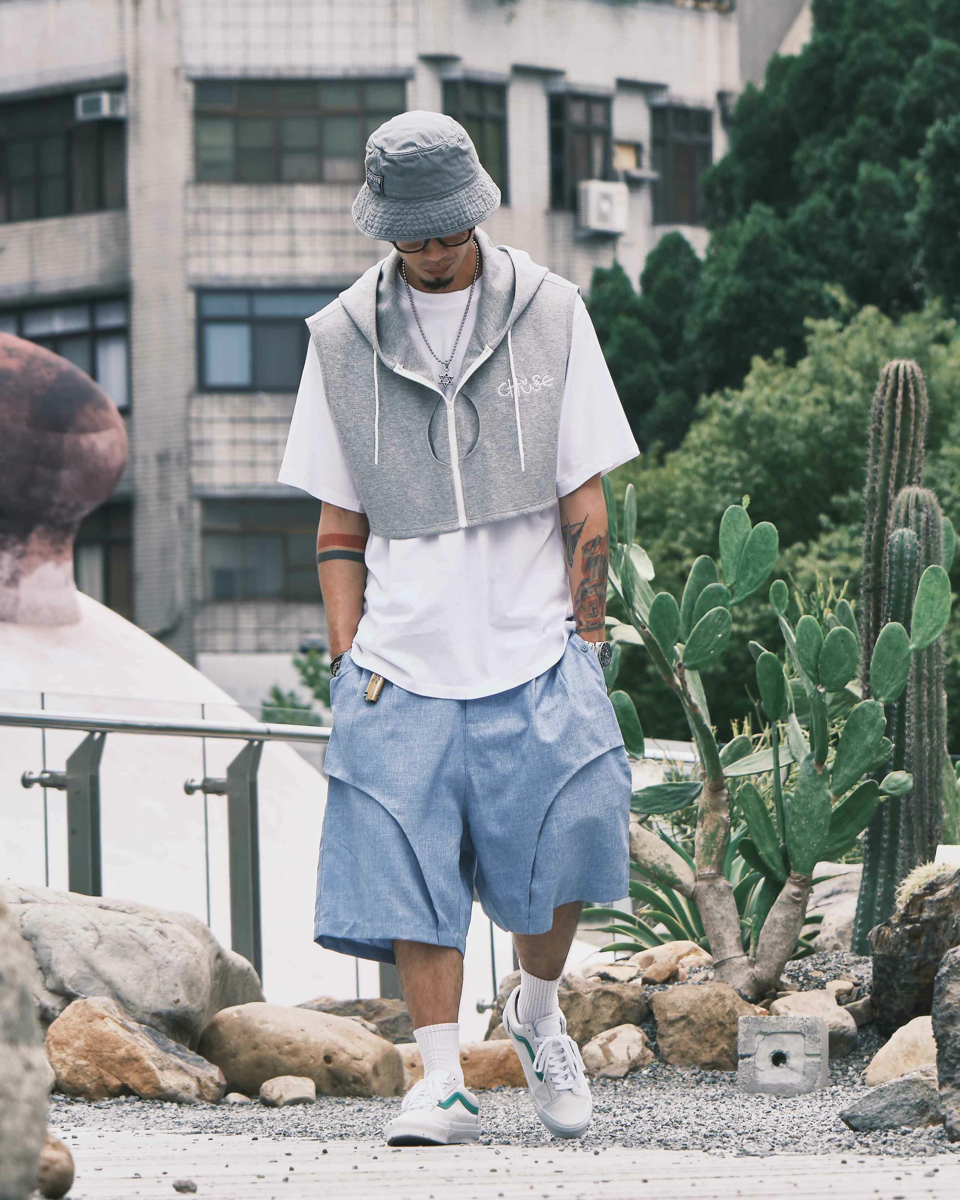 CHUSEDesign-2022-Spring-Summer-linen-shorts-style