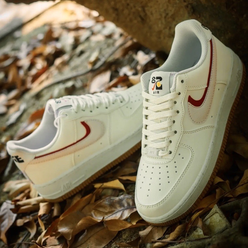 【APAIR】現貨 Nike Air Force 1 Low "82" 雙鉤 奶油色 DX6065-101