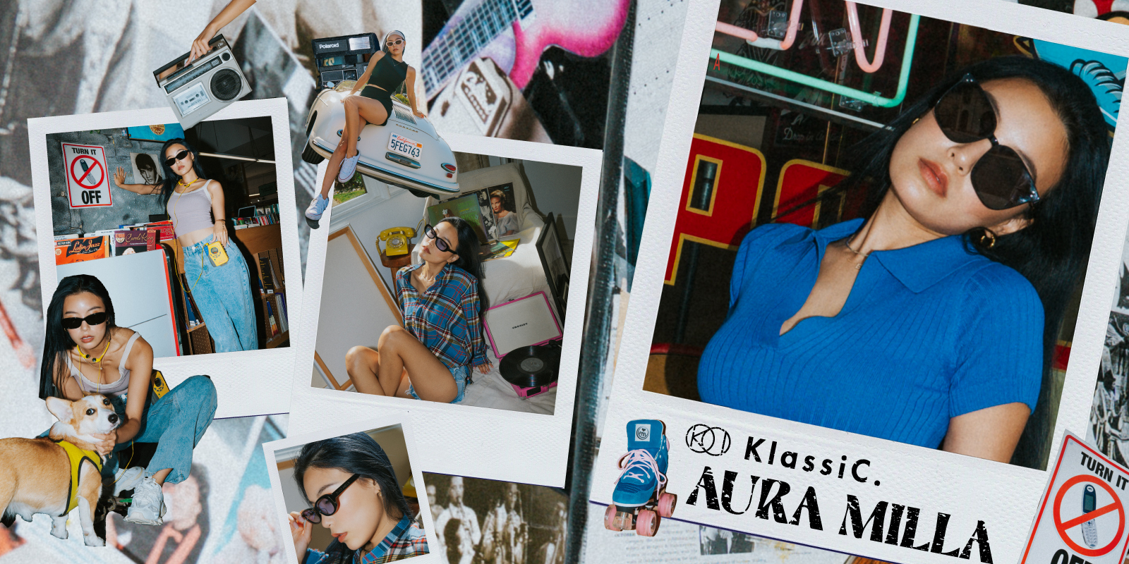 Aura Milla X KlassiC.聯名墨鏡服飾 / 2022