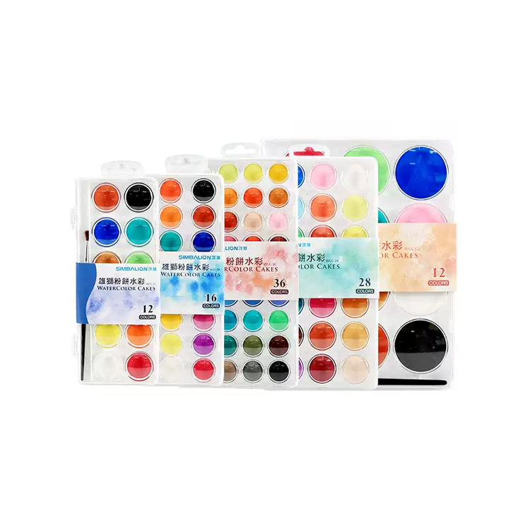 【雄獅】WCC 粉餅水彩