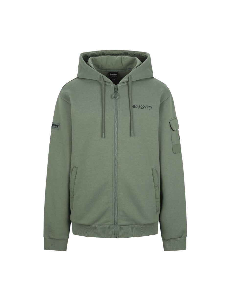 Discovery Material Point 休閒 外套 夾克 綠色 男