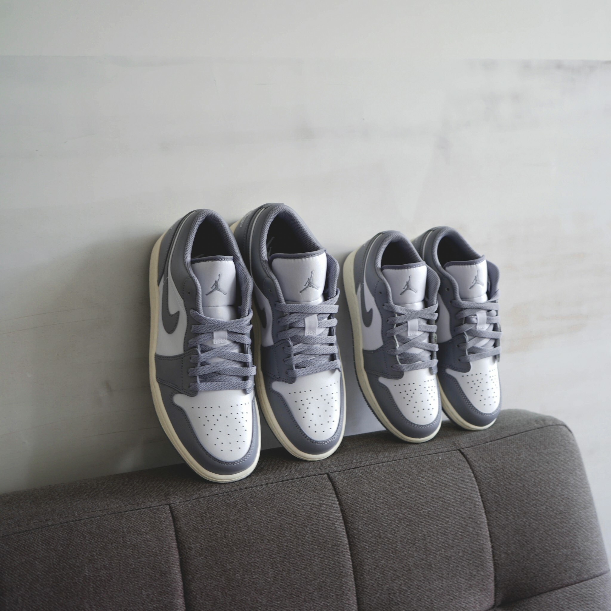 Air Jordan 1 Low Vintage Grey (GS) 553560-053 小Dior