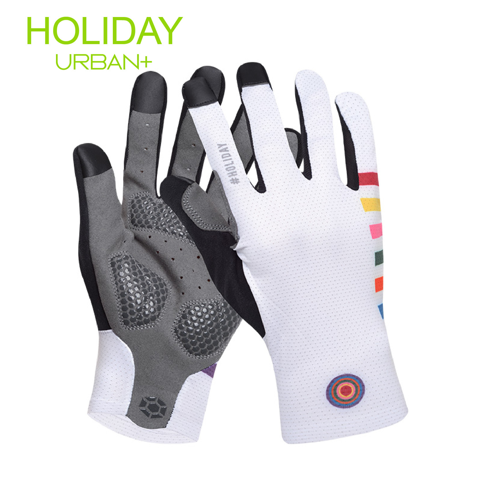 7 Days II-HOLIDAY白色長指手套