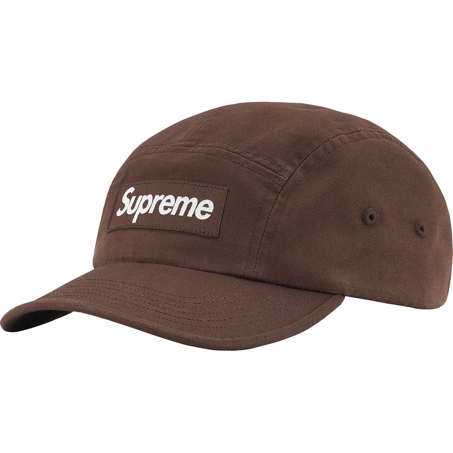 Supreme Washed Chino Twill Camp Cap (FW22)