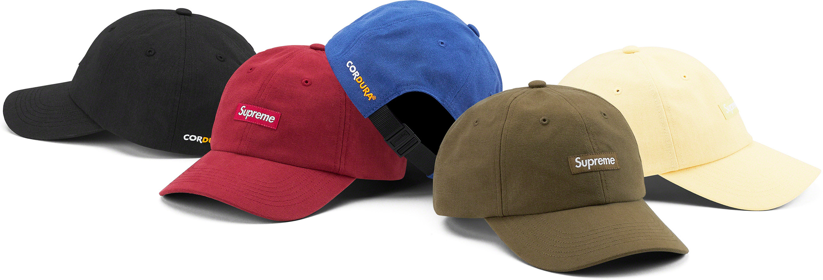 Supreme Brushed Cordura® Small Box 6-Panel FALL-WINTER 2022