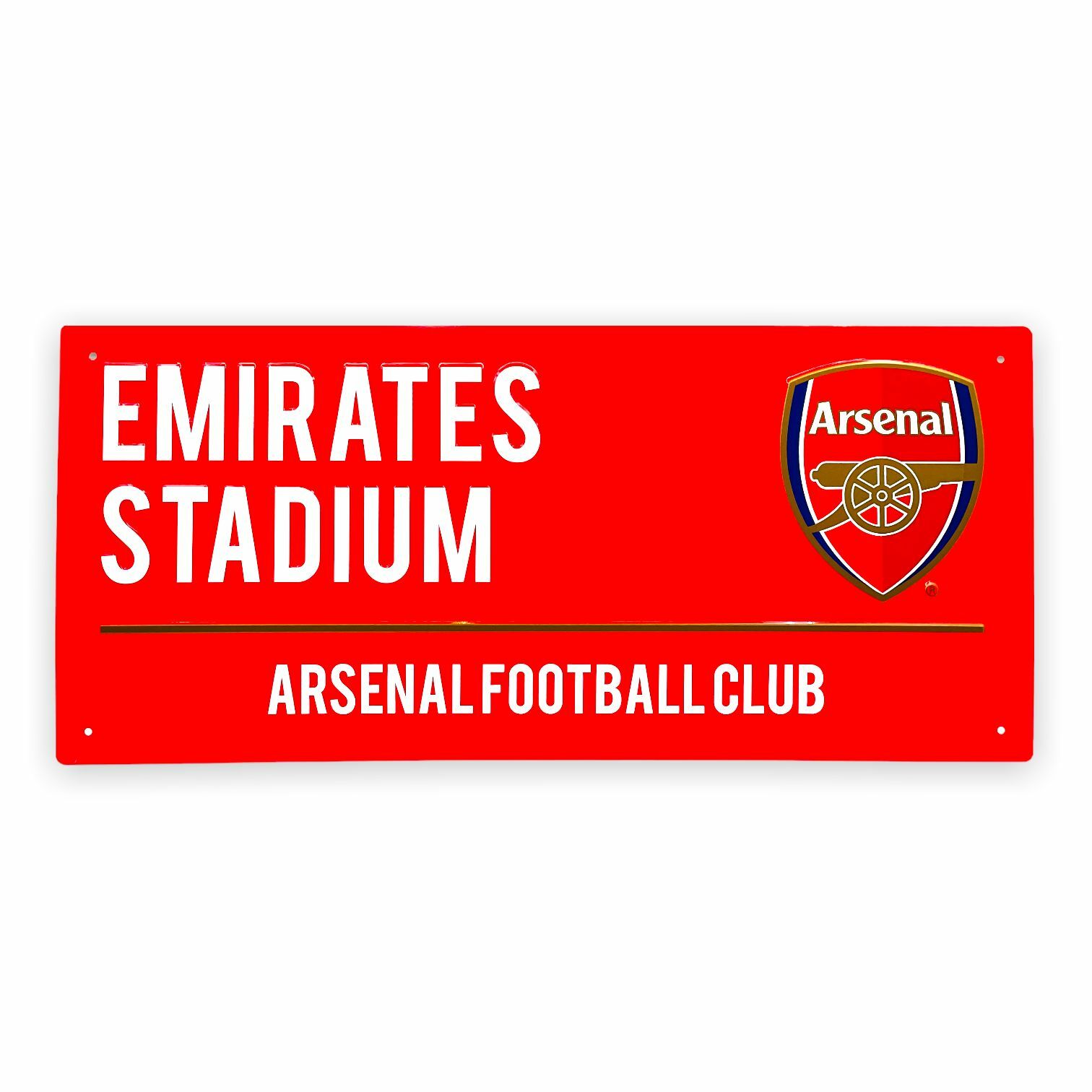阿仙奴紅色酋長球場金屬路牌