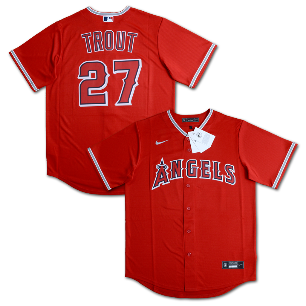 Nike 洛杉磯天使隊 Mike Trout 替代 球迷版 球衣
