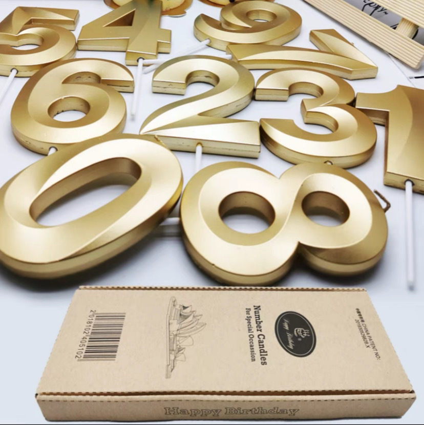 特大蠟燭數字 及 中號蠟燭數字  👉現貨