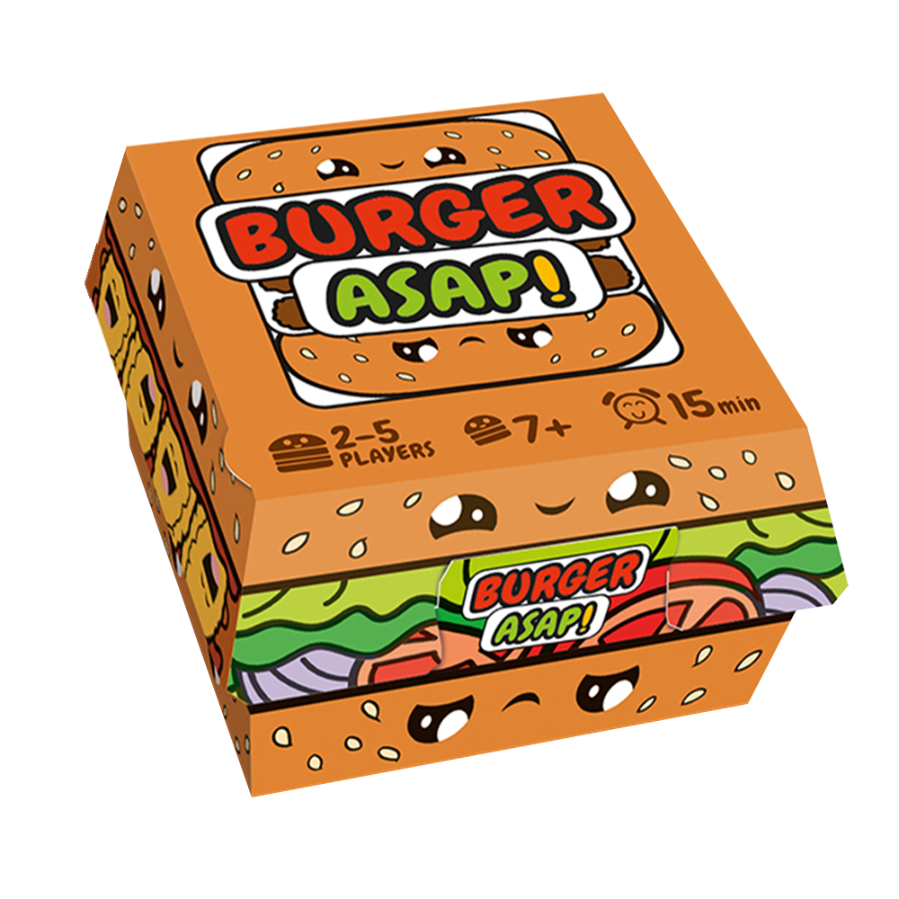 漢堡得來速 英文版 Burger Asap ENG