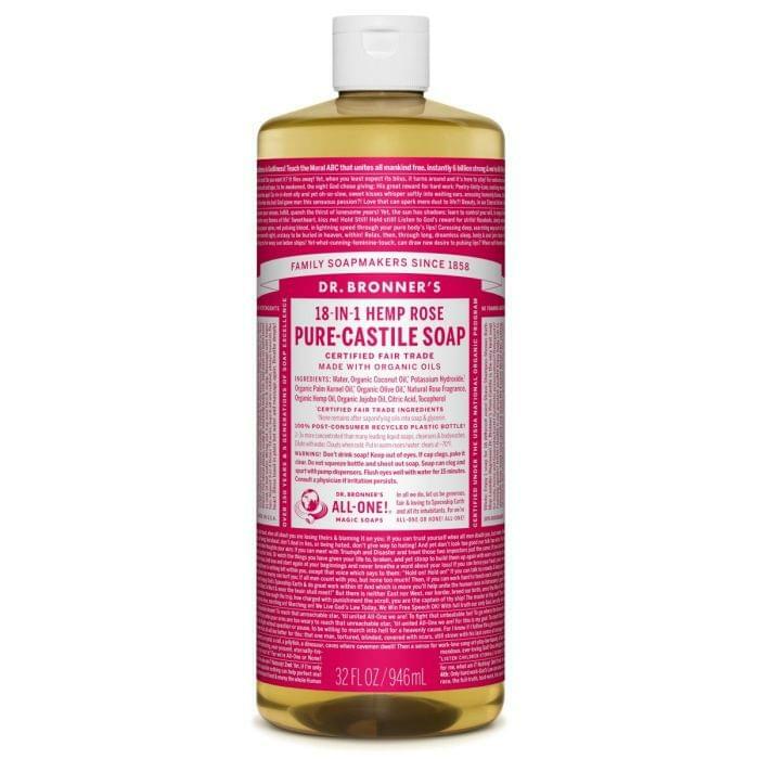 Dr. Bronner's - 有機玫瑰皂液 32oz/946ml