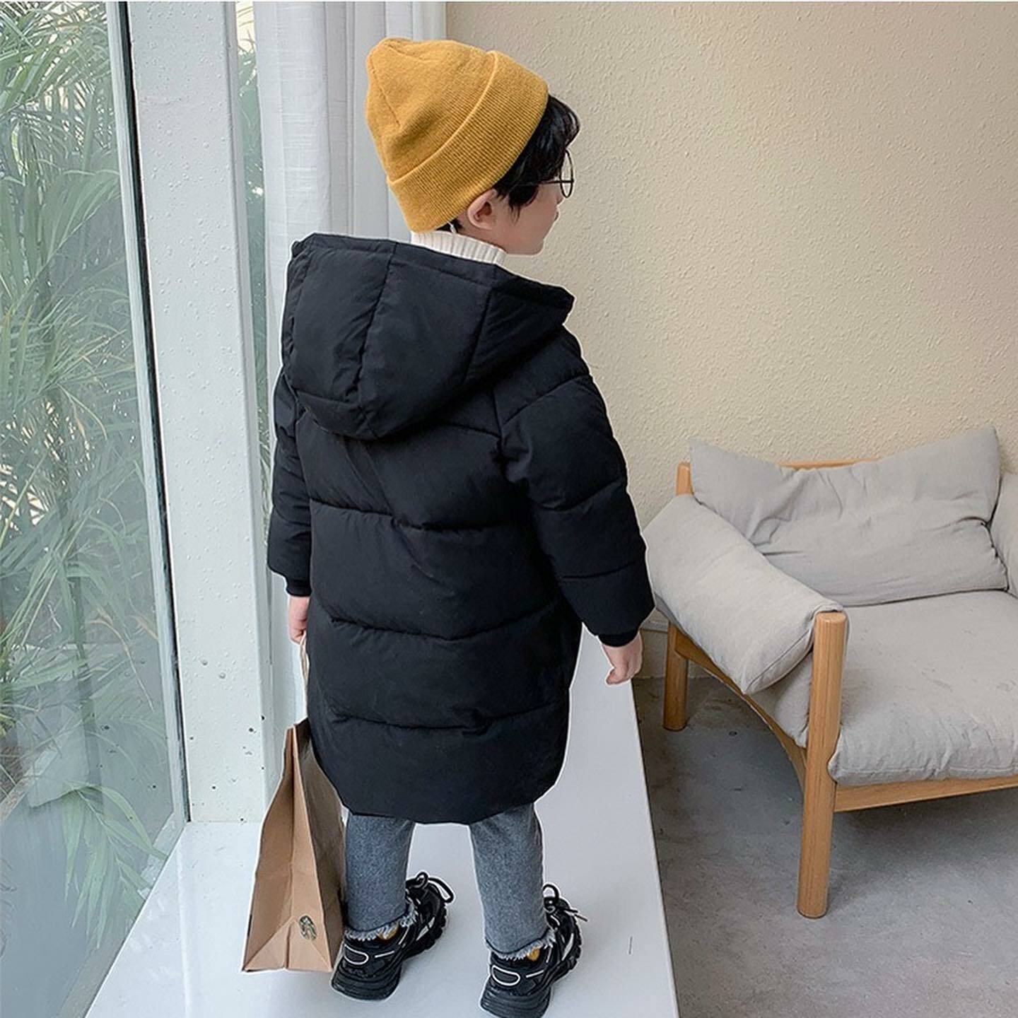 許願款!!!長版加厚羽絨棉外套!!!