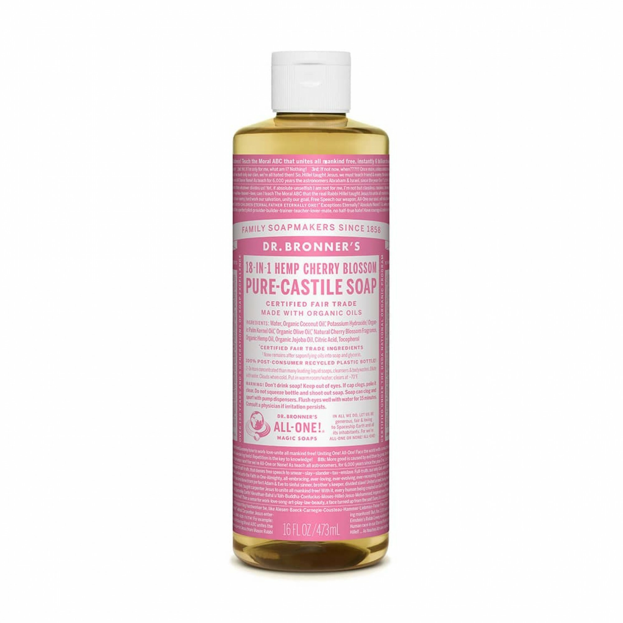 Dr. Bronner's - 有機櫻花皂液 16oz