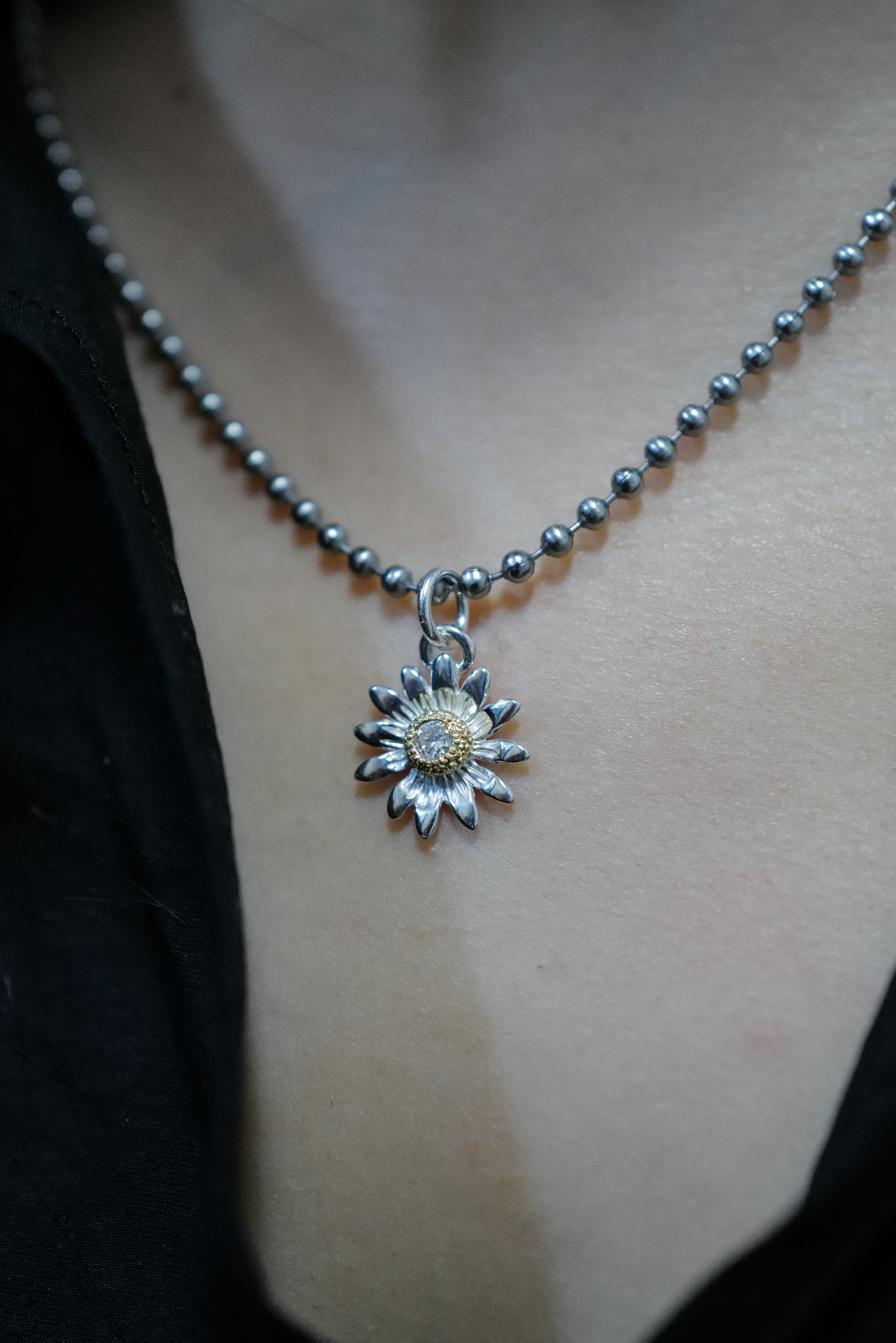 Daisy雛菊Pendant 金繩寶石Pendant